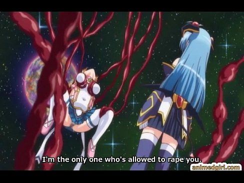 Pregnant anime caught and drilled all hole by tentacles monster - 5 min 14