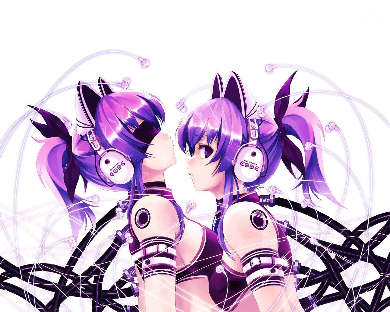 [2nd] Secondary image of a cute girl doing headphones [non-erotic] 23