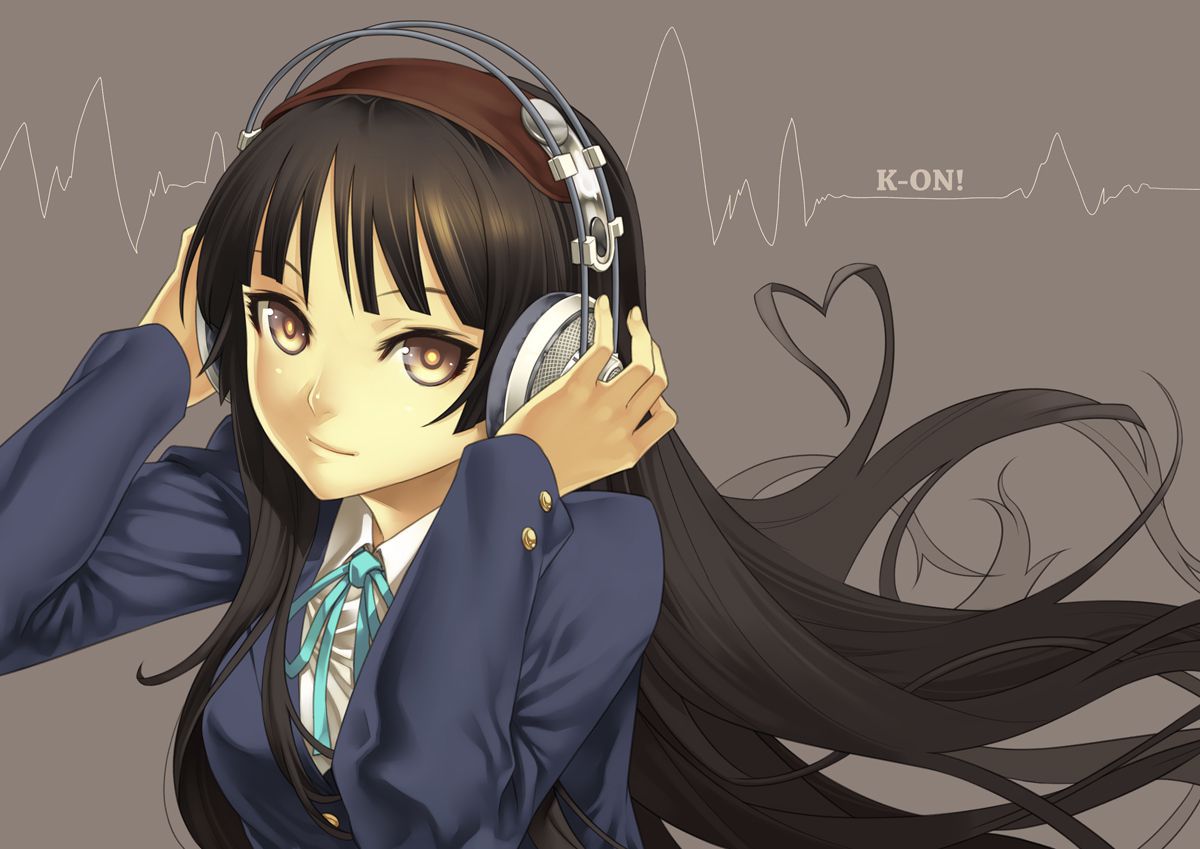 [2nd] Secondary image of a cute girl doing headphones [non-erotic] 4
