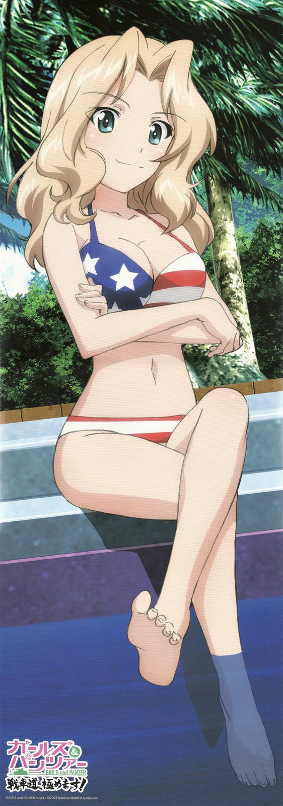 Stripping of official illustrations of Girls und Panzer (with original picture) 30