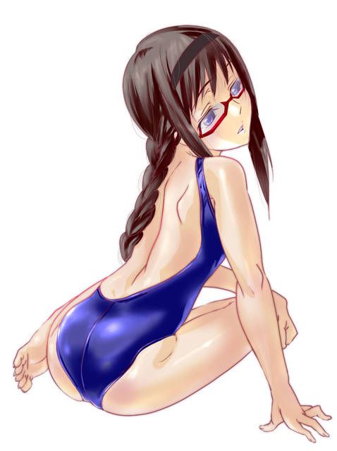 [61 pieces] Erofeci image of a two-dimensional swimsuit girl. 3 46