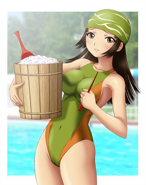 [61 pieces] Erofeci image of a two-dimensional swimsuit girl. 3 47