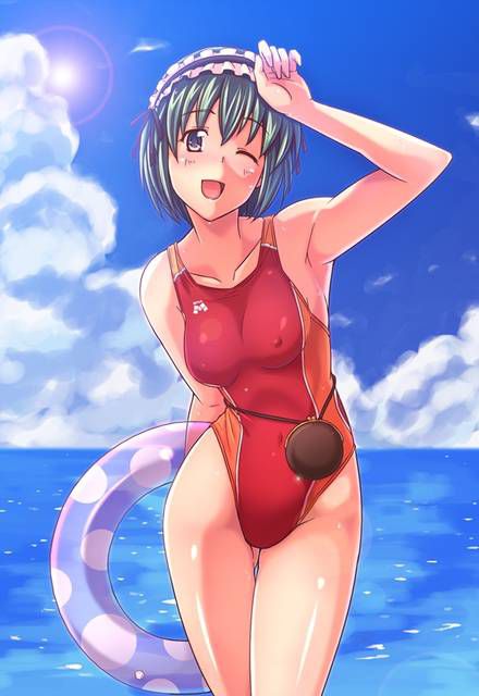 [61 pieces] Erofeci image of a two-dimensional swimsuit girl. 3 55