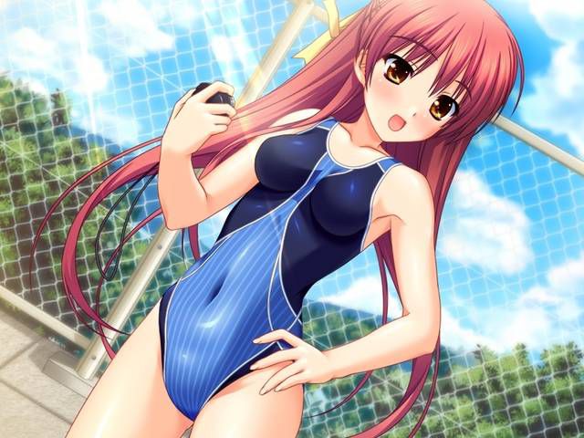 [61 pieces] Erofeci image of a two-dimensional swimsuit girl. 3 58