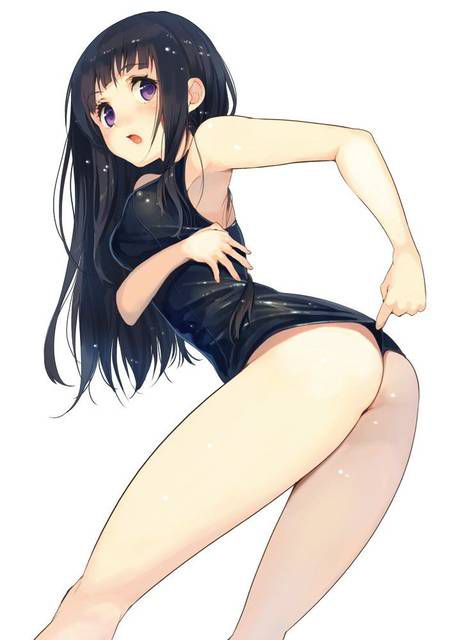 [60 pieces] Erofeci image of two-dimensional Mizumi girl. 2 [School swimsuit] 1