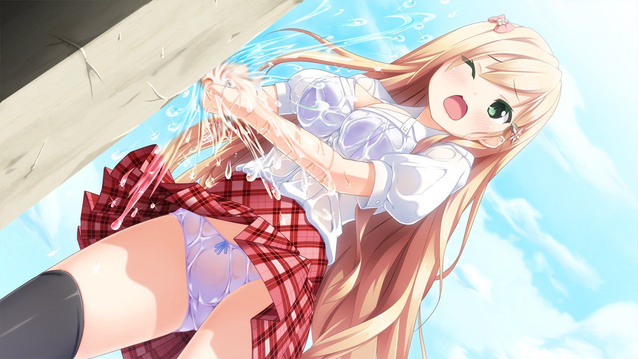 Secondary erotic image of a girl has become a naughty thing to see through underwear and clothes [second order] [transparent] 12