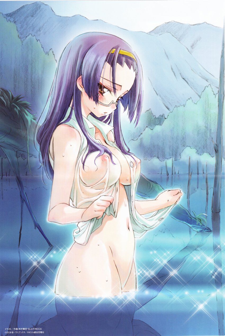 Secondary erotic image of a girl has become a naughty thing to see through underwear and clothes [second order] [transparent] 23