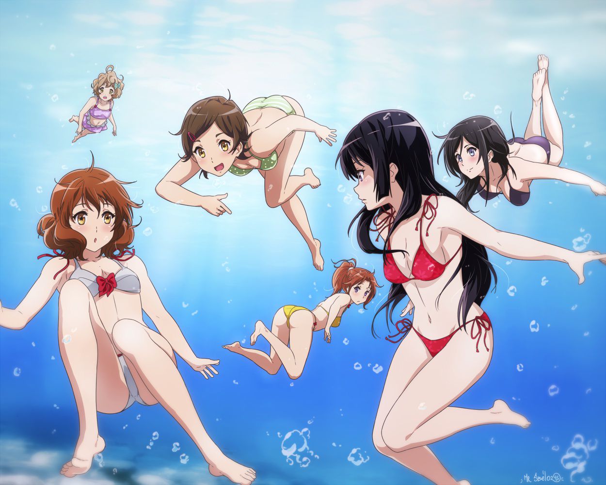 ReSound Euphonium's official illustration strips (original picture) 30