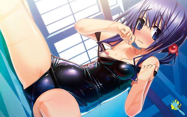 [105 Erotic pictures] The trend of two-dimensional swimsuit girls are naughty.... 3 【 Swimming Pool 】 46
