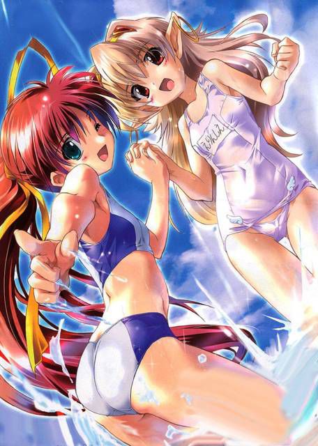 [105 Erotic pictures] The trend of two-dimensional swimsuit girls are naughty.... 3 【 Swimming Pool 】 68