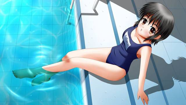 [105 Erotic pictures] The trend of two-dimensional swimsuit girls are naughty.... 3 【 Swimming Pool 】 95
