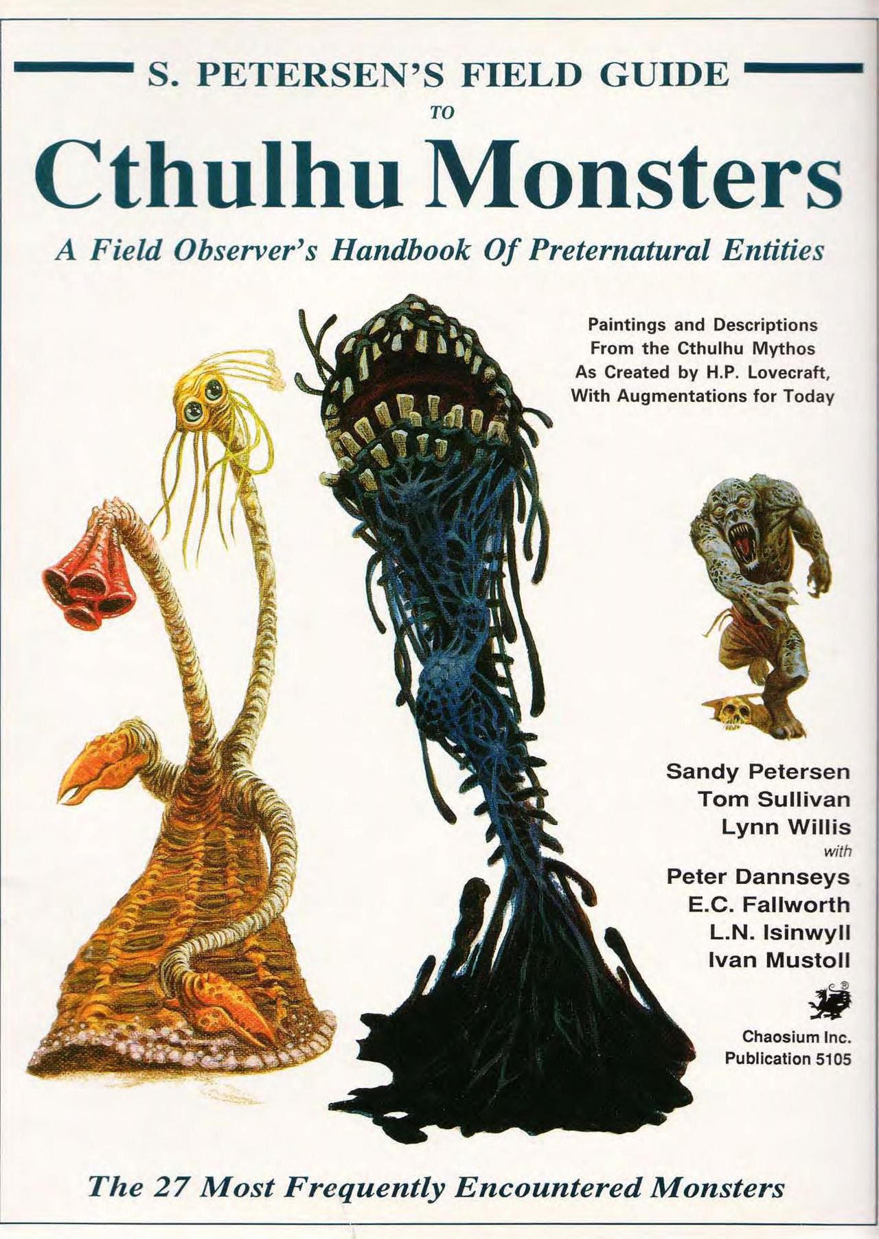S. Petersen's Field Guide to Lovecraftian Horrors 1