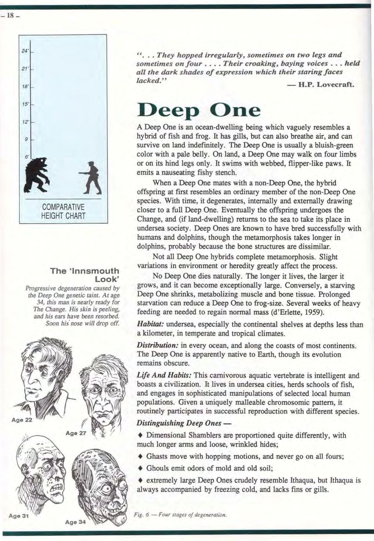 S. Petersen's Field Guide to Lovecraftian Horrors 18