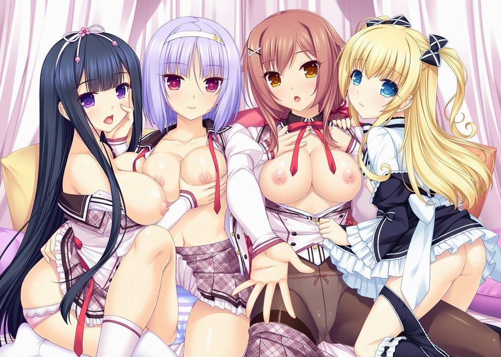 A man's dream! I'm surrounded by a lot of girls Harlem secondary erotic image wwww Part4 19