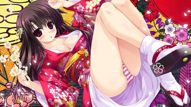 [105 images] Two-dimensional kimono daughter is still erotic cute. 1 29