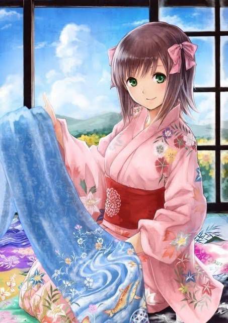 [105 images] Two-dimensional kimono daughter is still erotic cute. 1 69
