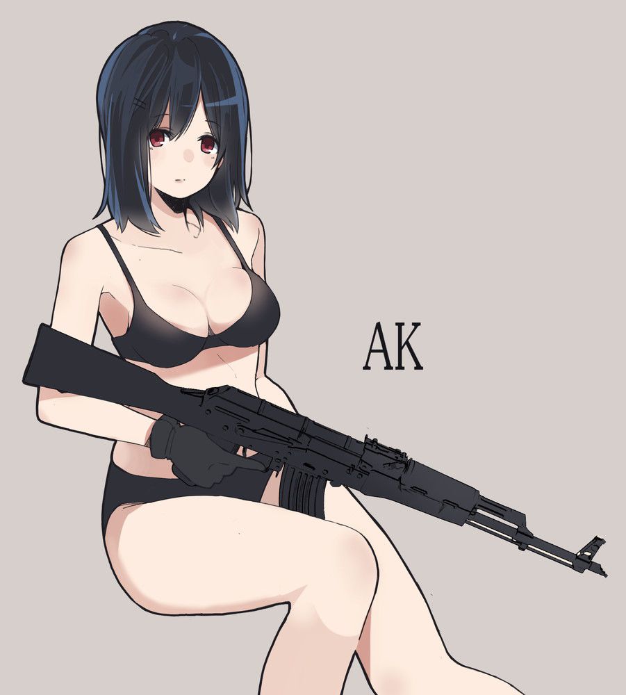 [Weapon girl] handgun machine gun, a little naughty secondary image of a girl with a gun wwww part4 18