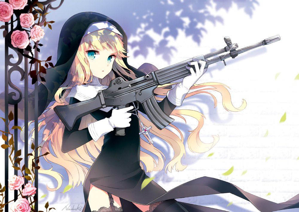 [Weapon girl] handgun machine gun, a little naughty secondary image of a girl with a gun wwww part4 25