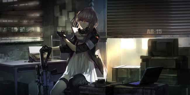 [Weapon girl] handgun machine gun, a little naughty secondary image of a girl with a gun wwww part4 7