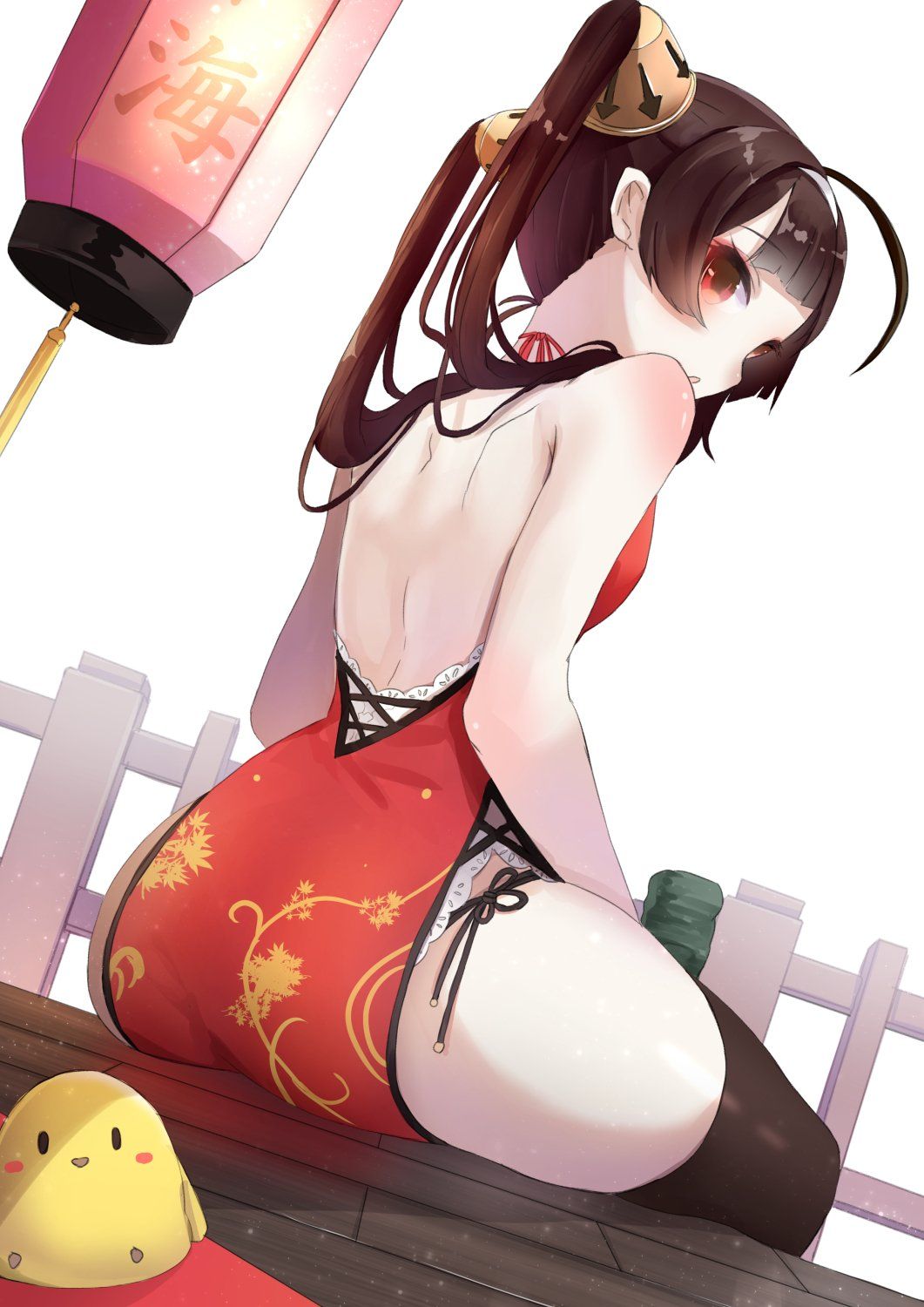 [2nd] Beautiful girl secondary erotic image of Chinese clothes thigh is dying [China clothes] 22