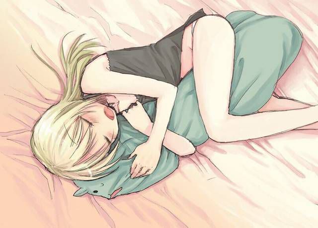 [100 photos of the second erotic image] peacefully girl sleeping... to commit. 3. [Sleeping] 16