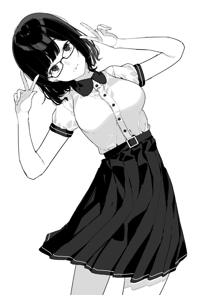 The second erotic image of the girl of the hairstyle like the glans and the Bob Cut is stylish but wwww part4 18