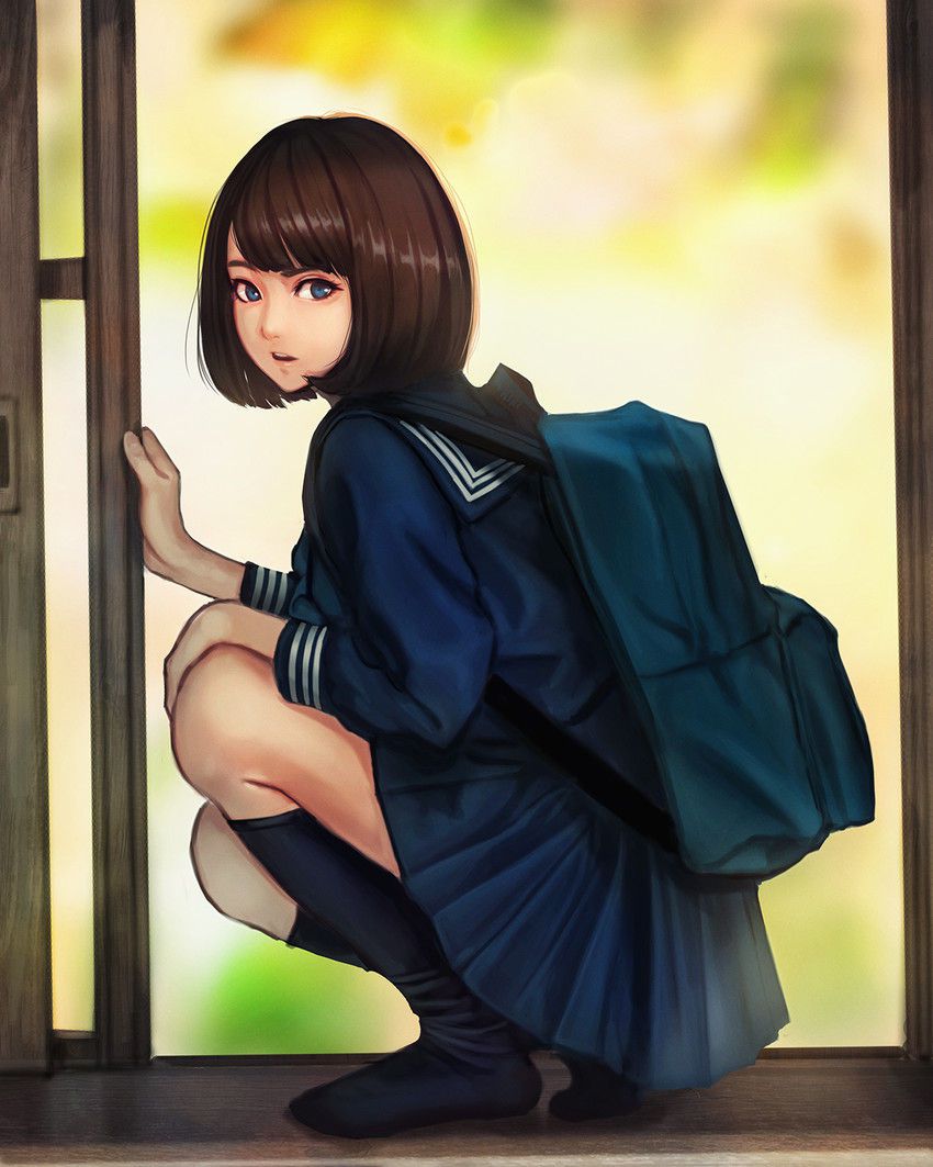 The second erotic image of the girl of the hairstyle like the glans and the Bob Cut is stylish but wwww part4 32