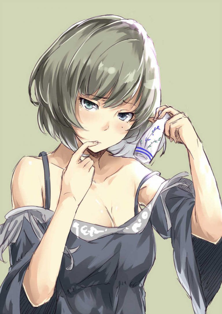 The second erotic image of the girl of the hairstyle like the glans and the Bob Cut is stylish but wwww part4 8