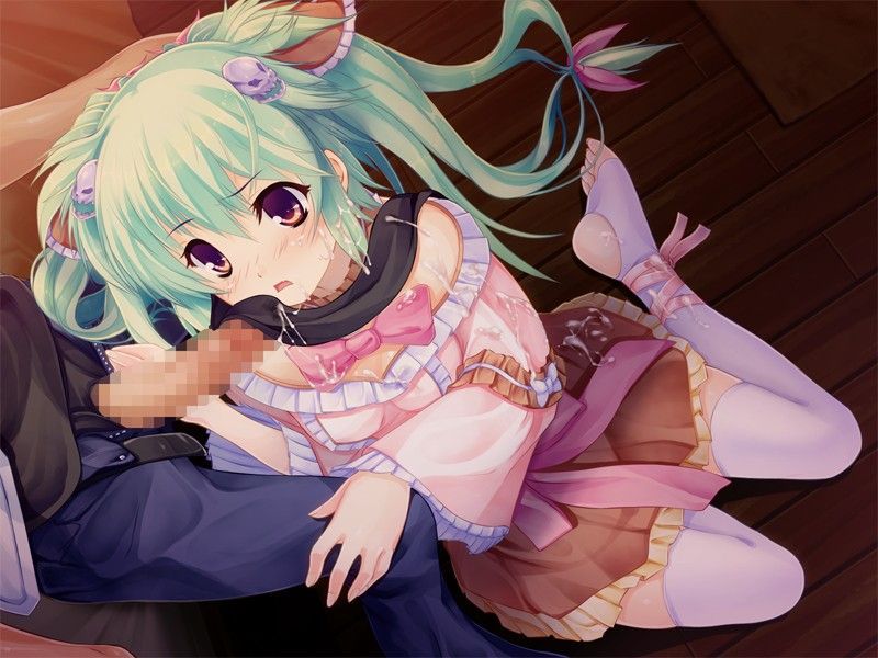 [Green hair] Please give a picture of a cute girl with green hair color! 2 [2-d] 36