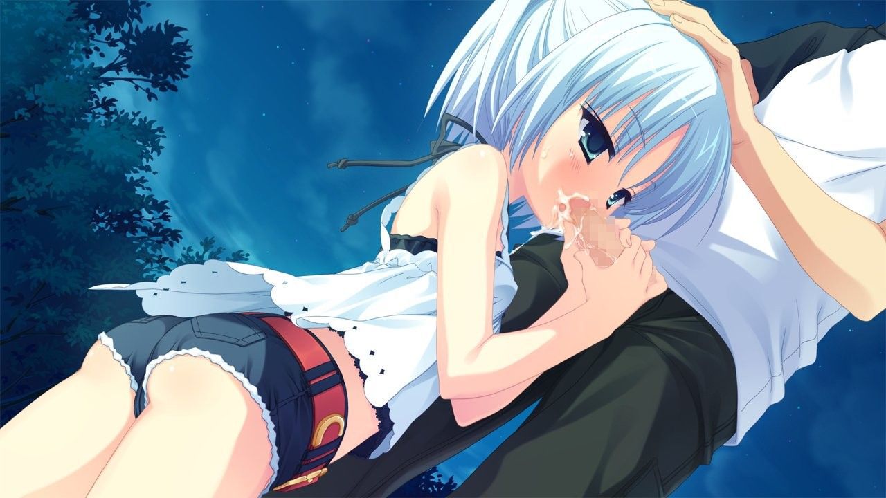 Please give a picture of a cute girl with silver, white hair! Part 4 [2-d] 20