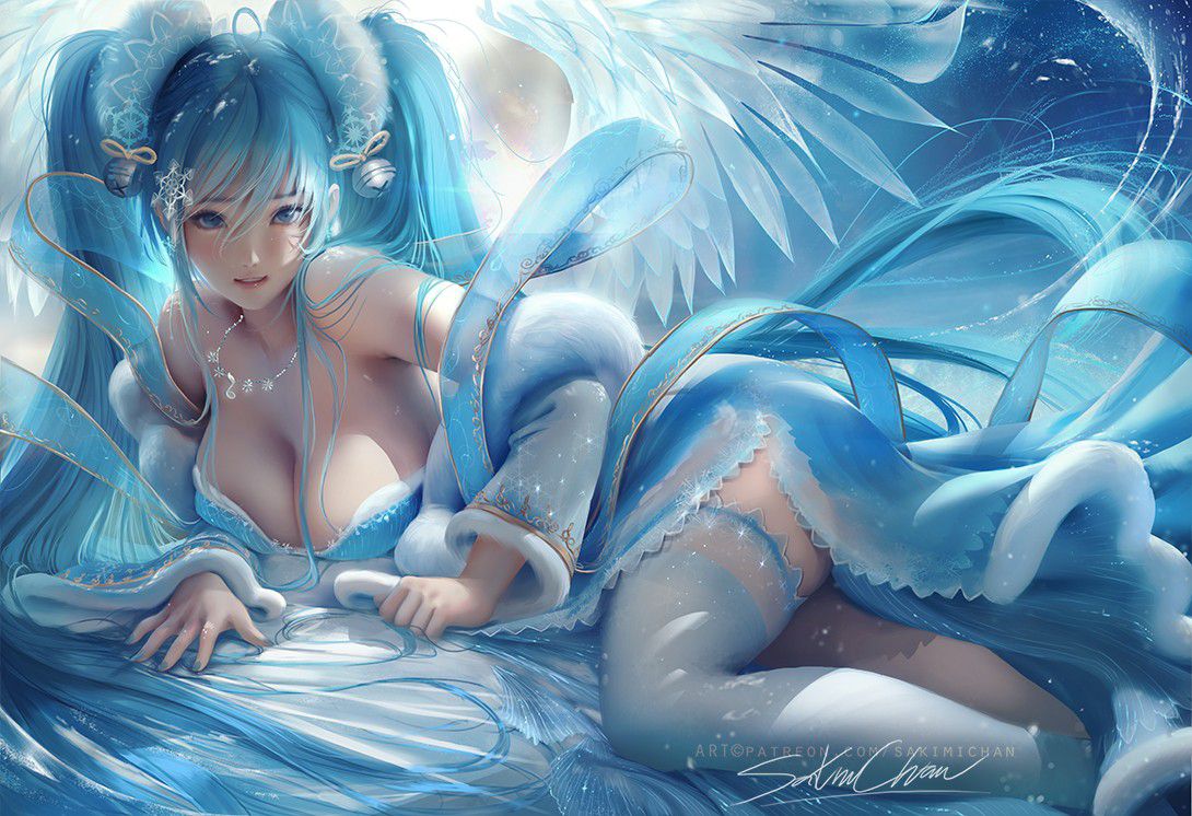 [2nd] Secondary erotic image of a girl with blue or light blue hair Part 7 [Blue hair] 12