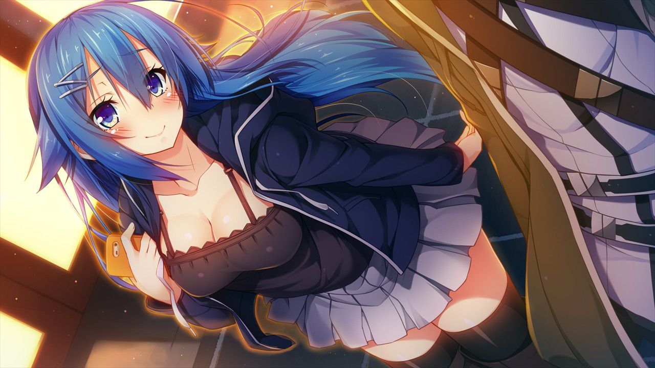 [2nd] Secondary erotic image of a girl with blue or light blue hair Part 7 [Blue hair] 17