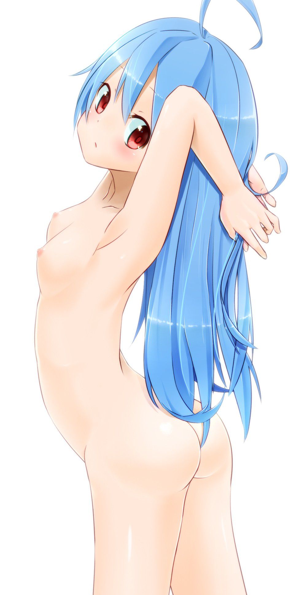 [2nd] Secondary erotic image of a girl with blue or light blue hair Part 7 [Blue hair] 19