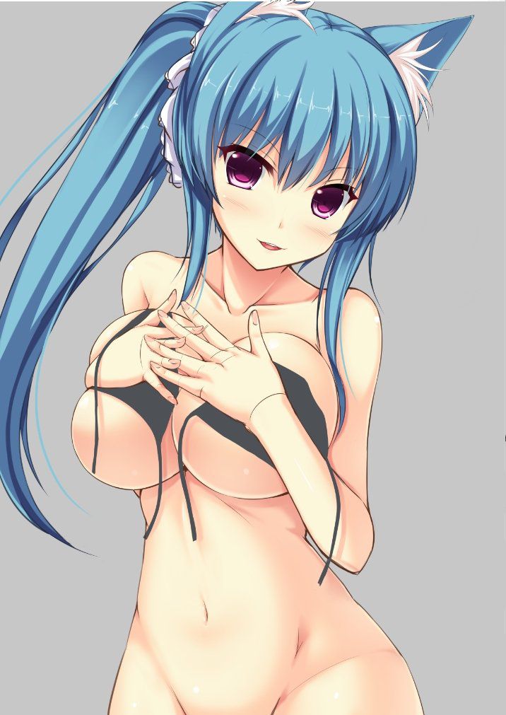 [2nd] Secondary erotic image of a girl with blue or light blue hair Part 7 [Blue hair] 34