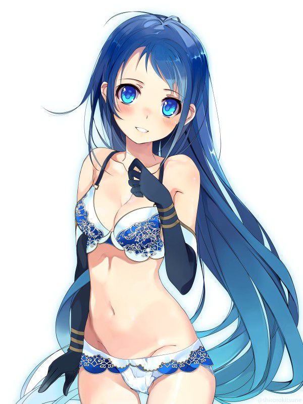 [2nd] Secondary erotic image of a girl with blue or light blue hair Part 7 [Blue hair] 35