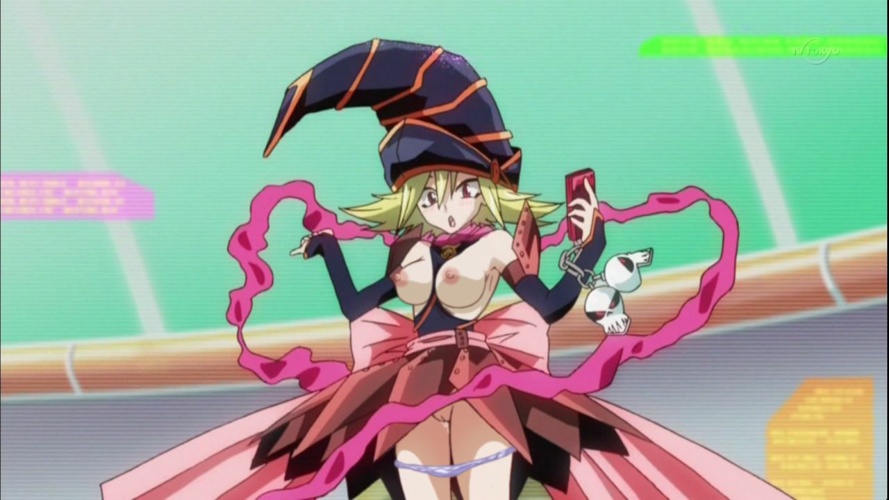 [Yu-Gi-oh] stripping of the heroine such as Black magician Girl Photoshop part2 11