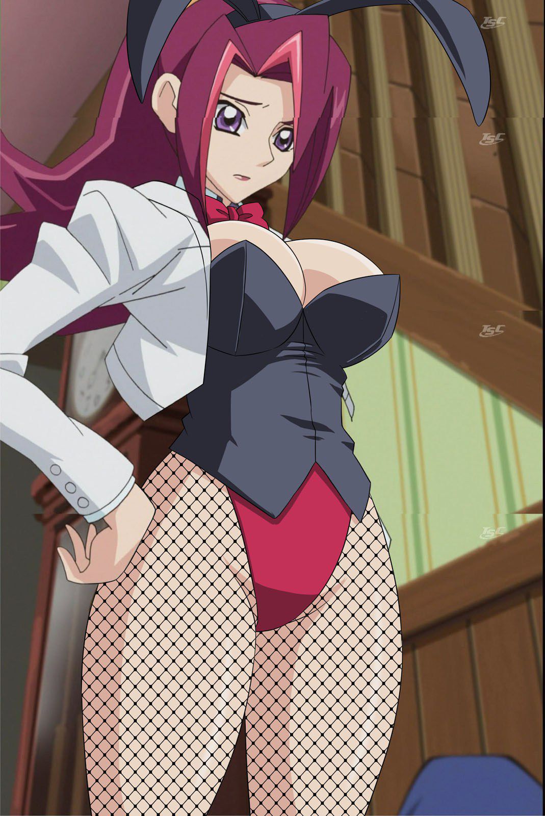[Yu-Gi-oh] stripping of the heroine such as Black magician Girl Photoshop part2 24