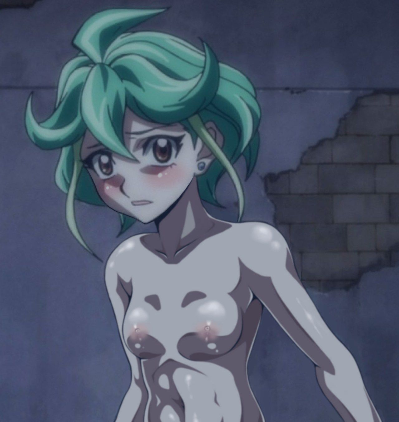 [Yu-Gi-oh] stripping of the heroine such as Black magician Girl Photoshop part2 25