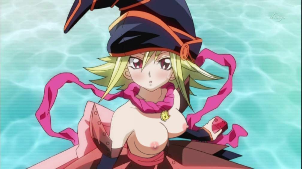 [Yu-Gi-oh] stripping of the heroine such as Black magician Girl Photoshop part2 36