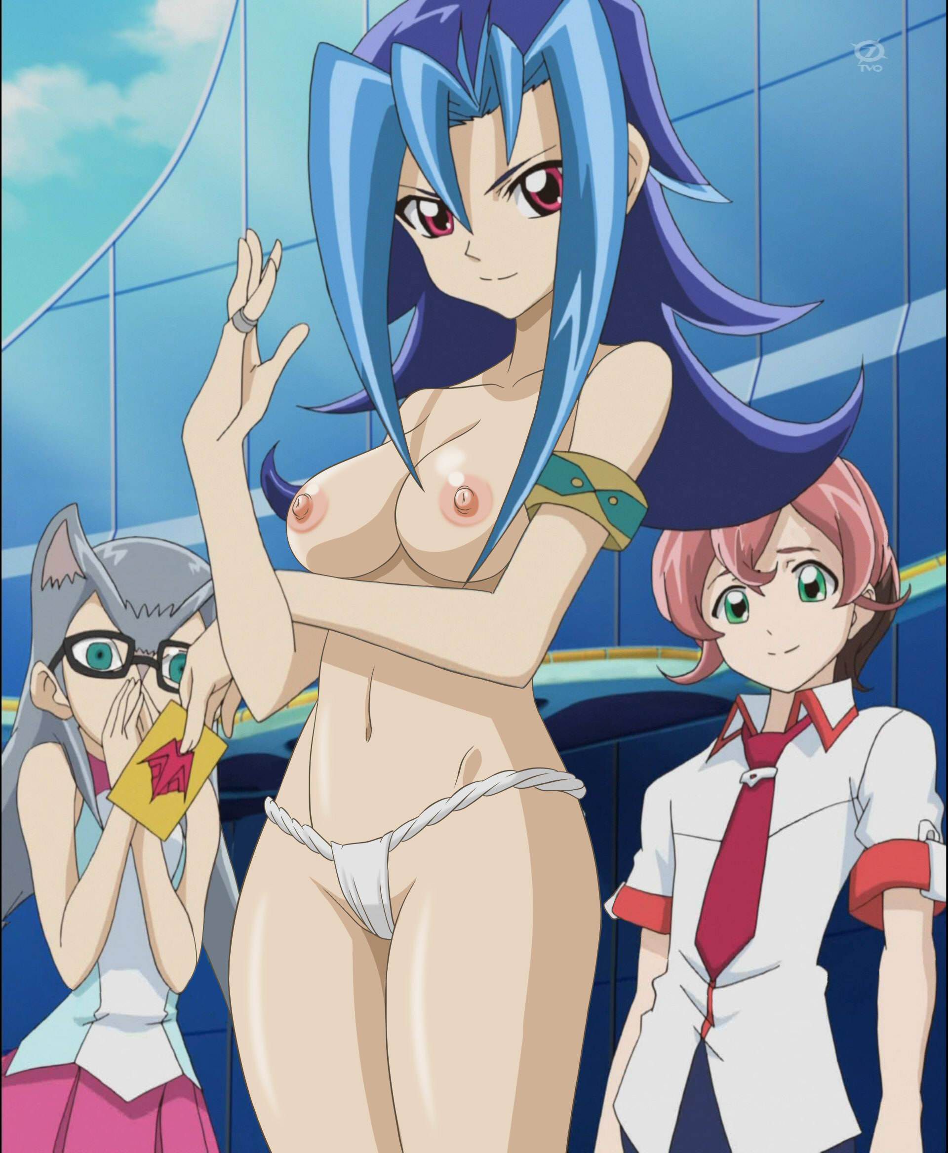 [Yu-Gi-oh] stripping of the heroine such as Black magician Girl Photoshop part2 40