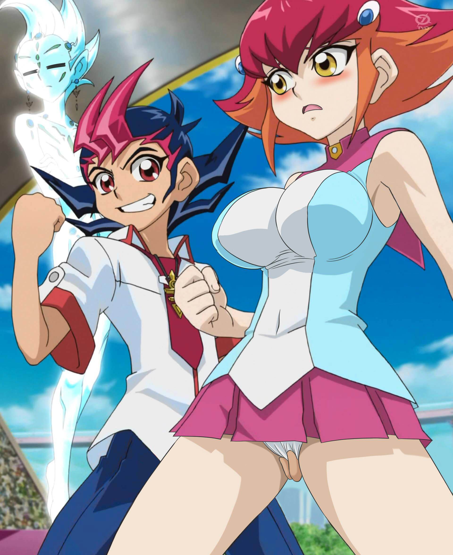 [Yu-Gi-oh] stripping of the heroine such as Black magician Girl Photoshop part2 8