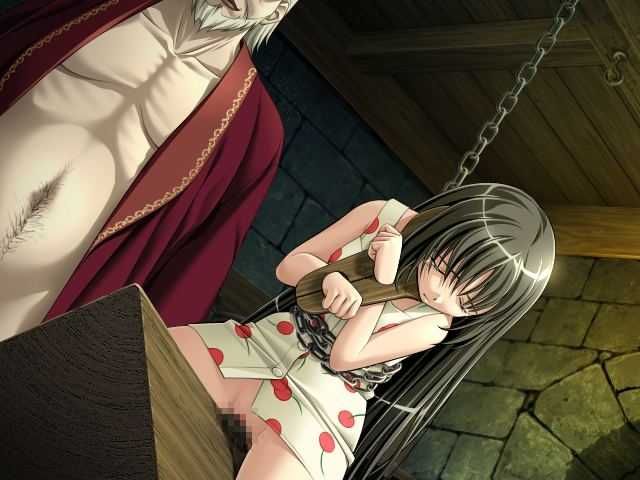 [Torture] Image of a girl who is trained and interrogated is put on a triangular horse Part 6 [2-d] 4