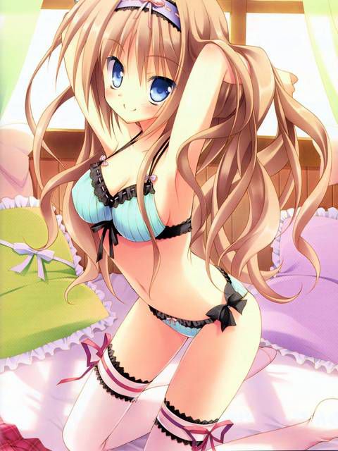 [108 bra images] because I want to see a cute bra of two-dimensional girl. 1 [underwear] 108