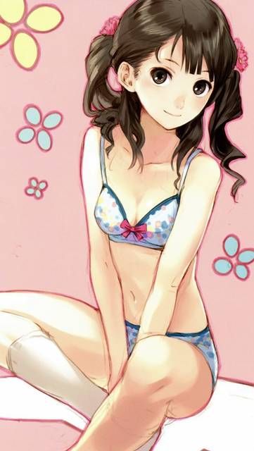 [108 bra images] because I want to see a cute bra of two-dimensional girl. 1 [underwear] 20