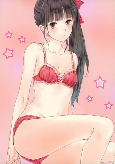 [108 bra images] because I want to see a cute bra of two-dimensional girl. 1 [underwear] 92