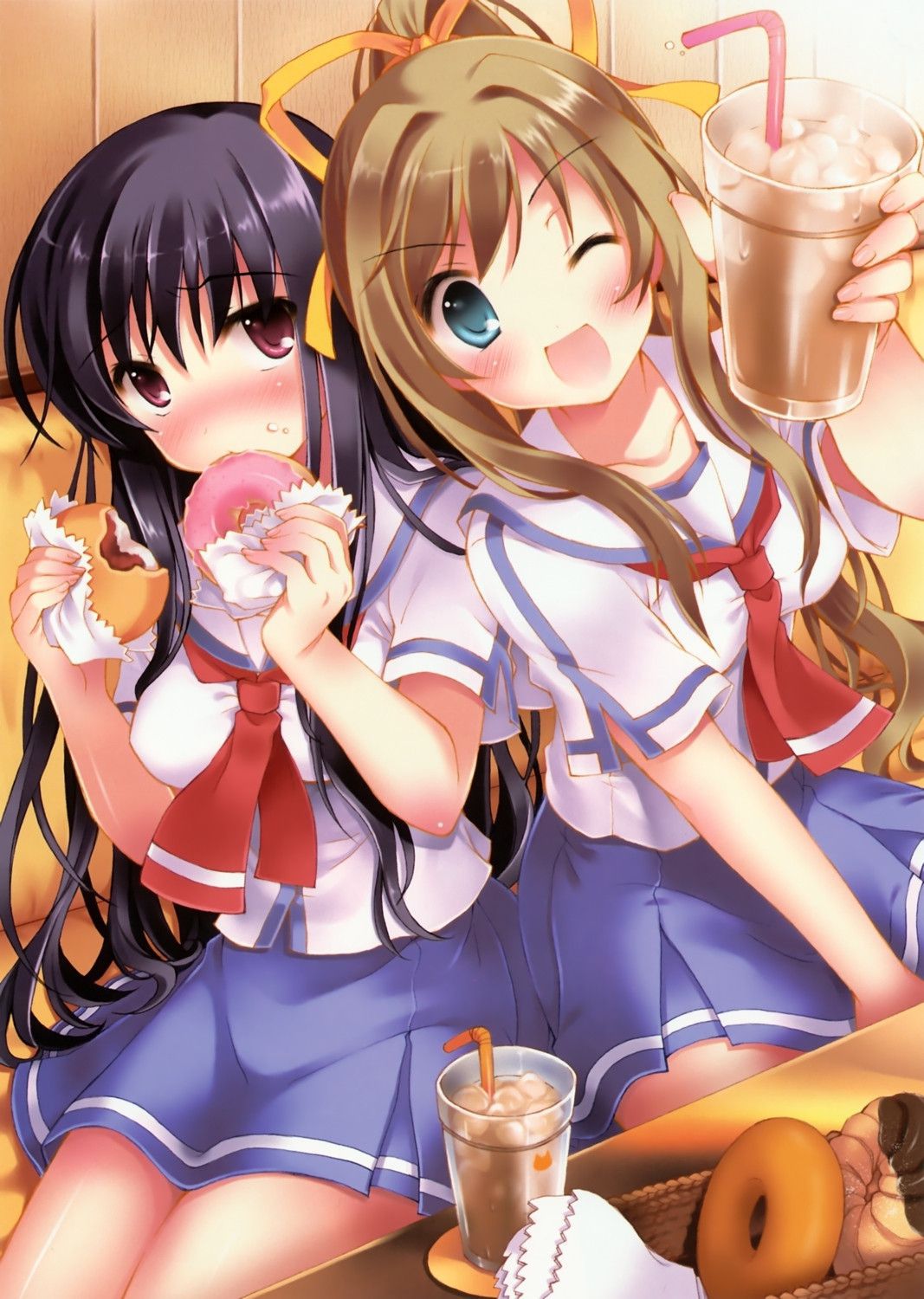 Secondary image summary of the girl eating delicious food! 14