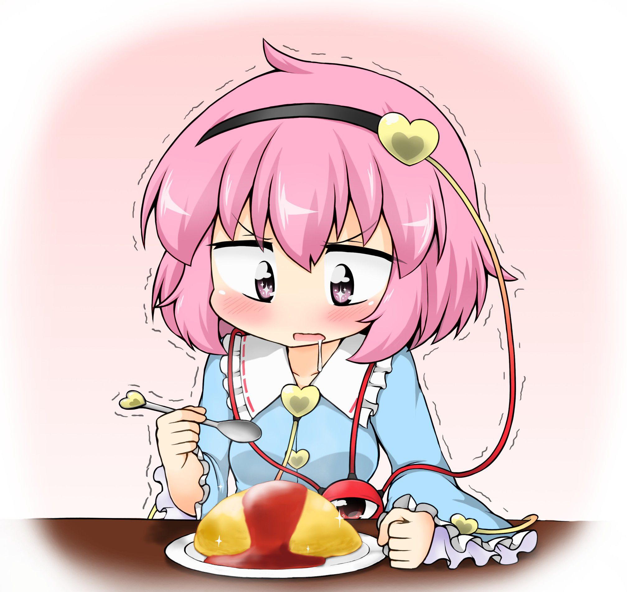 Secondary image summary of the girl eating delicious food! 3