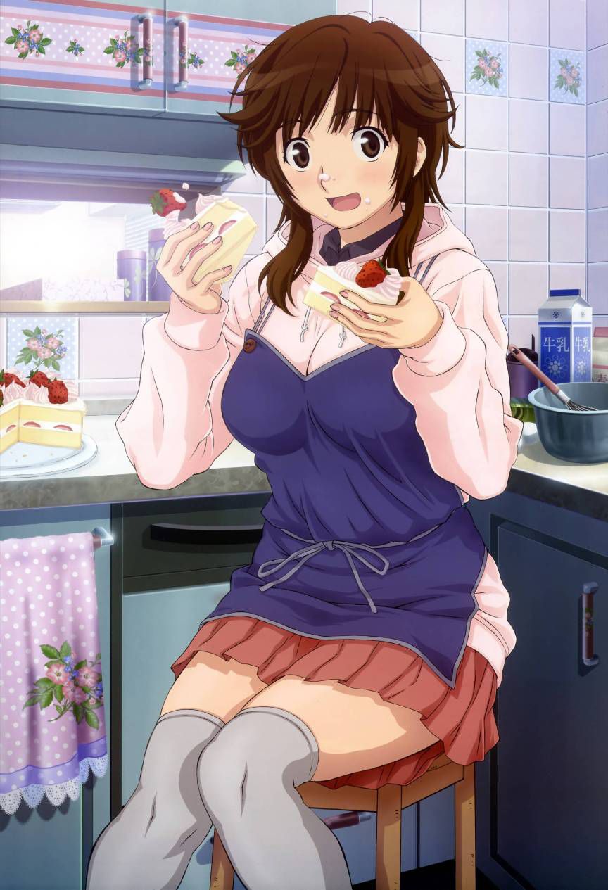Secondary image summary of the girl eating delicious food! 34