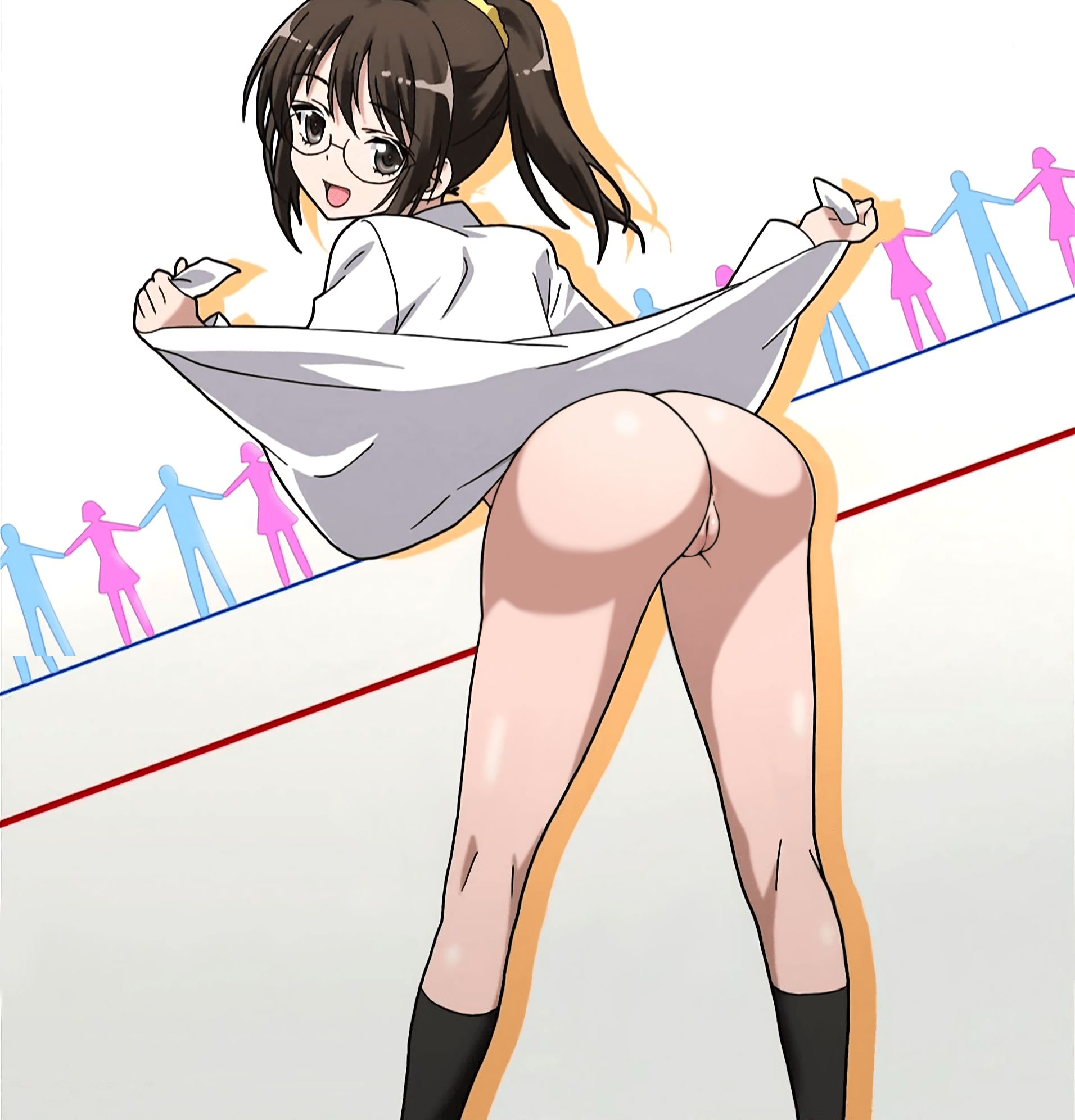 Stripping of the official picture of the animation. 19