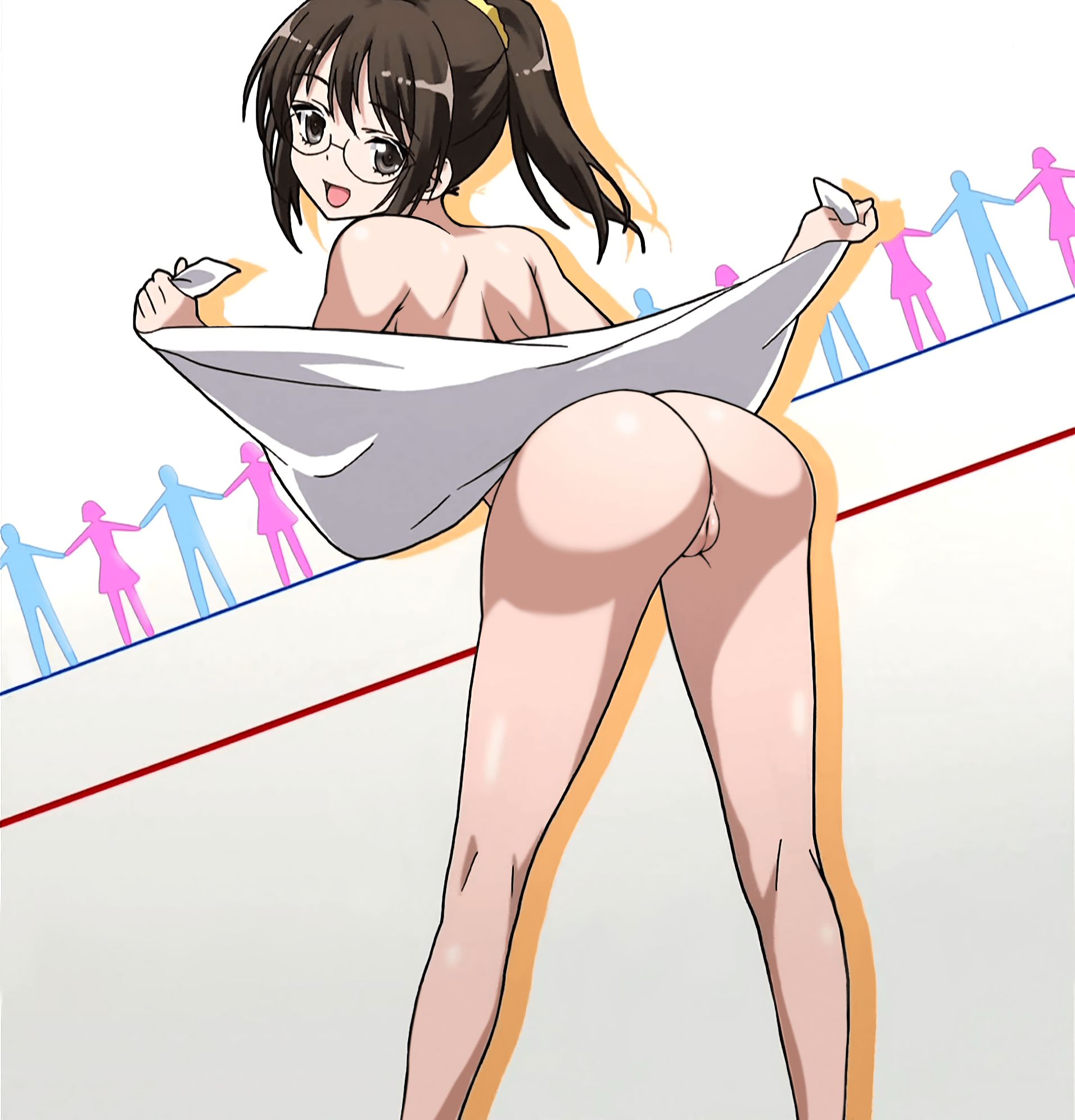 Stripping of the official picture of the animation. 20